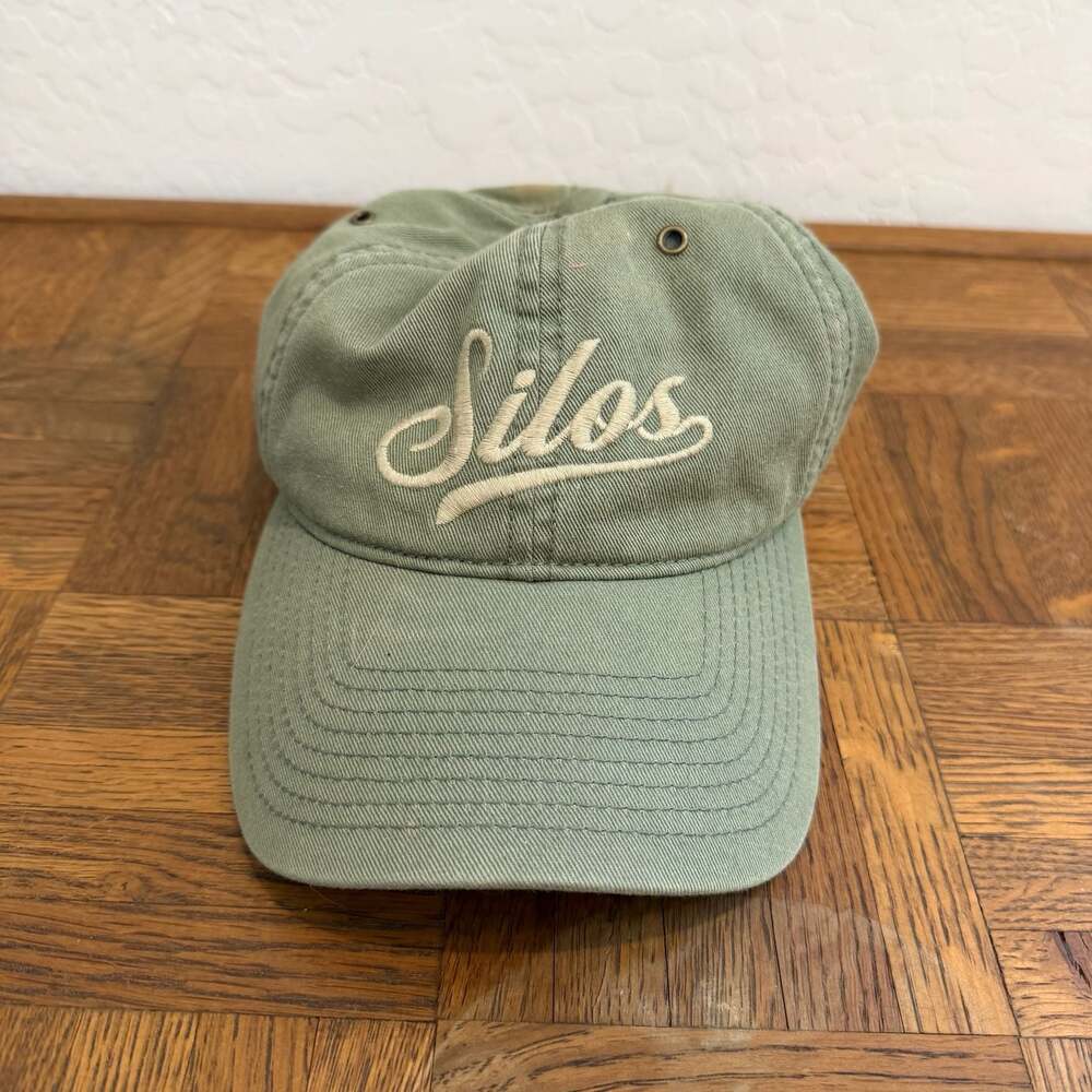 Magnolia Silos Distressed Olive Baseball Hat